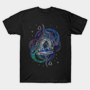 Libra Zodiac Sign Air Element T-Shirt